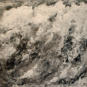 Grey Sea 2, Encaustic on Panel, 12" x 12"