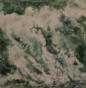 Waves Up #5, Encaustic on Birch Panel, 12" x 12"
