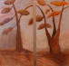 Two Sisters, 2002, Oil on wood panels (2 panels), 48" x 24" (each)