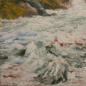 Making Waves 4, Encaustic on Panel, 16" x 16"