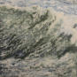 Making Waves 1, Encaustic on Panel, 30" x 30"