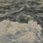 Making Waves 5, Encaustic on Panel, 16" x 16"