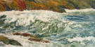 A Place to Belong, Encaustic on Panel, 24" x 48"
