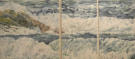 The Ocean Speaks, Encaustic on Panel, 30" x 66"