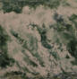 Waves Up #5, Encaustic on Birch Panel, 12" x 12"