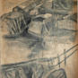 Pouch Cove, Charcoal on Paper