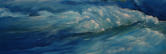 Waves 1, Oil on Canvas, 12" x 36"