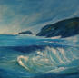 Waves 4, Oil on Canvas, 30" x 30"