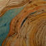 Another Present Moment, Burnt & carved wood with oil, 24" x 24"