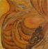 Lust for Life, 2004, Burnt and carved wood with oil, 24" x 24"