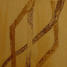 Crossing Paths, 2003, Burnt and carved wood, 24" x 24" 