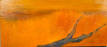 Remembering Baines, 2004, Burnt & carved wood with oil, 20" x 48"