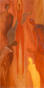 Spirits of Africa, 2003, Oil on wood, 48" x 24"