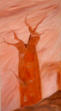 Single Tree Series, 2003, Oil on wood panel , 48" x 24"