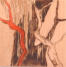 Square Foot Series, 2004/2005, Burnt & carved wood with oil, 12" x 12" 