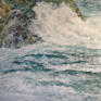Untitled, Encaustic on Panel, 24" x 24"