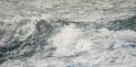 A Wave That Never Ends 2, Encaustic on Panel, 18" x 36"