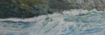 Forever Changing 2, Encaustic on Panel, 12" x 36"